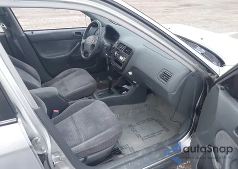 2000 Honda Civic Value Package z USA, uszkodzony, nr VIN 2HGEJ6610YH580042